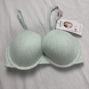 Jockey Microfiber Underwire Lined T-shirt Bra Mesh‎ Wings, Foam Cup